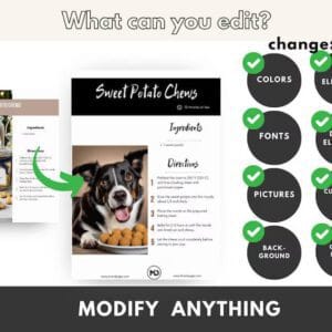 Ultimate Pet Care Planner Bundle | 100+ Editable Canva Templates (PLR/MRR)"