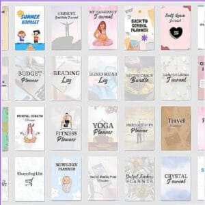 "2026–2027 Ultimate Digital Planner System | 7,500+ Canva Templates (PLR/MRR)