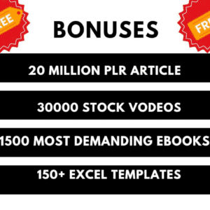 Build Your Content Empire: 3M+ eBooks & 3M+ PLR Articles with Resell Rights
